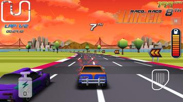 Race Race Racer - Car Racing captura de pantalla 1