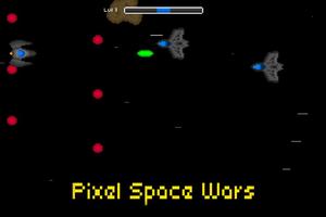 Pixel Space War -Free Shooting Poster