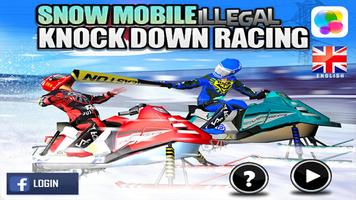 SnowMobile Racing :Bike racing poster