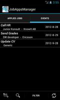 JobAppManager Beta screenshot 1