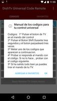 Code Control For Dish Tv screenshot 2