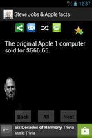 Steve Jobs & Apple facts पोस्टर