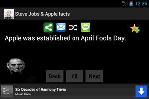 Steve Jobs & Apple facts स्क्रीनशॉट 1