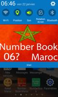 Number Book Maroc Affiche