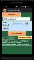 Credit Card Manager capture d'écran 3