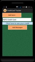 Credit Card Manager Affiche