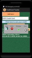 Credit Card Manager capture d'écran 2