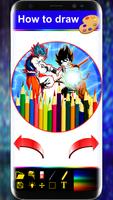 برنامه‌نما How to Draw : Dragon Ball Super Saiyan step by stp عکس از صفحه