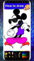 How to Draw Mickey Mouse  The easy Way plakat