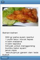 Aneka Resep Ayam Goreng تصوير الشاشة 2