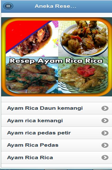 Resep Ayam Rica Rica Kemangi Pedas Manis Resep Kuliner