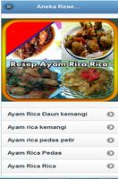 Aneka Resep Ayam Rica Rica poster