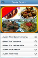 Aneka Resep Ayam Rica Rica ポスター