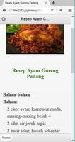 Aneka Resep Masak Ayam poster