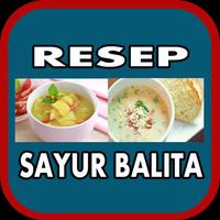 Aneka Resep Sayur Balita poster