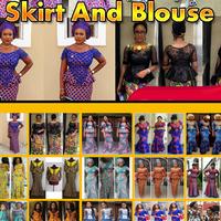 Ankara Designs For Skirt And Blouse Affiche