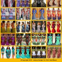 Ankara Designs For Skirt And Blouse capture d'écran 2