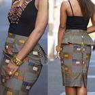Ankara pencil skirts styles ไอคอน