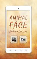 Animal Face Photo Montage 포스터