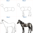 Animal Pencil Sketching Step by Step biểu tượng