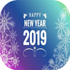 Happy New Year Animated Images Gif 2019-icoon