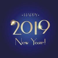 Happy New Year Animated Images Gif 2019 penulis hantaran