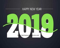 برنامه‌نما Happy New Year Animated Images Gif 2019 عکس از صفحه