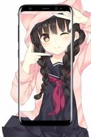 Anime Kawaii girl Wallpapers পোস্টার