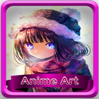 Anime Art Wallpaper ikon