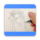 Anime Girl Drawing Tutorial APK