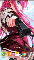 Anime Mädchen-Tapeten HD Plakat