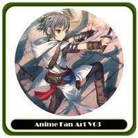 Anime Fan Art V03 Wallpapers Full HD ポスター