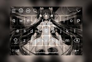 Keyboard Anime capture d'écran 1