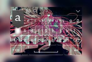 Keyboard Anime capture d'écran 3