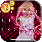 Anime keyboard icône