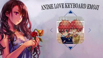 Anime Love Keyboard Emoji Affiche