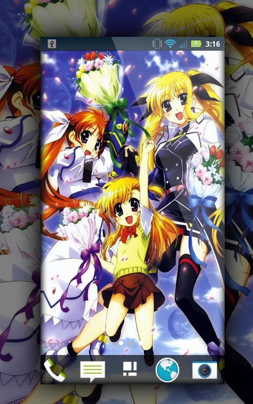 Mahou Shoujo Lyrical Nanoha Reflection Wallpaper For Android Apk