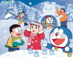 Doraemon नई के लिए मोबाइल फोनों वॉलपेपर स्क्रीनशॉट 1