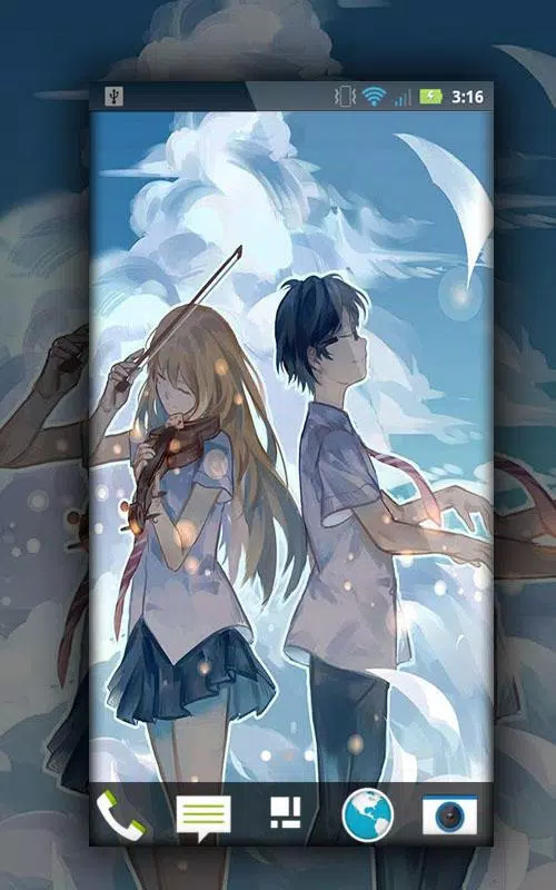 Android İndirme için Shigatsu wa Kimi no Uso Wallpaper Fanart Anime APK