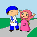 Anime Cartoon  Hijab   cute Wallpaper HD APK