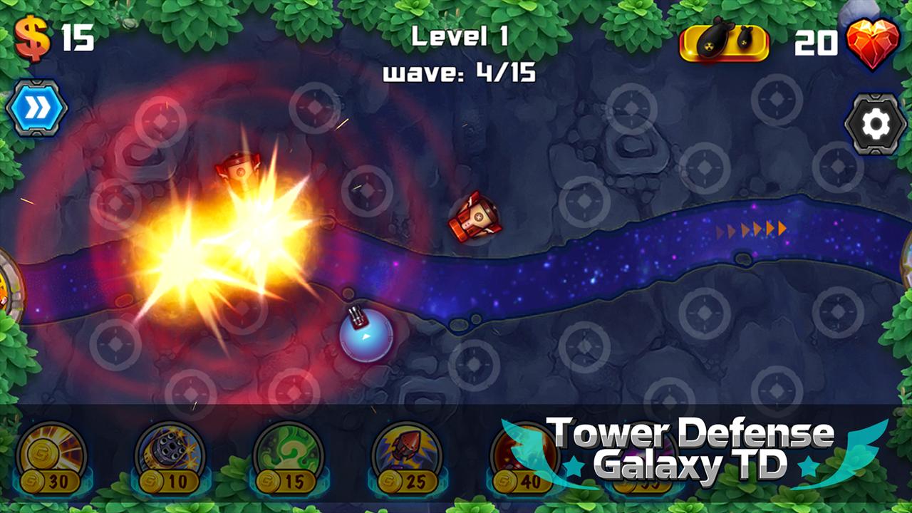 Tower Defense Galaxy Td For Android Apk Download - tower battles model i made like it roblox