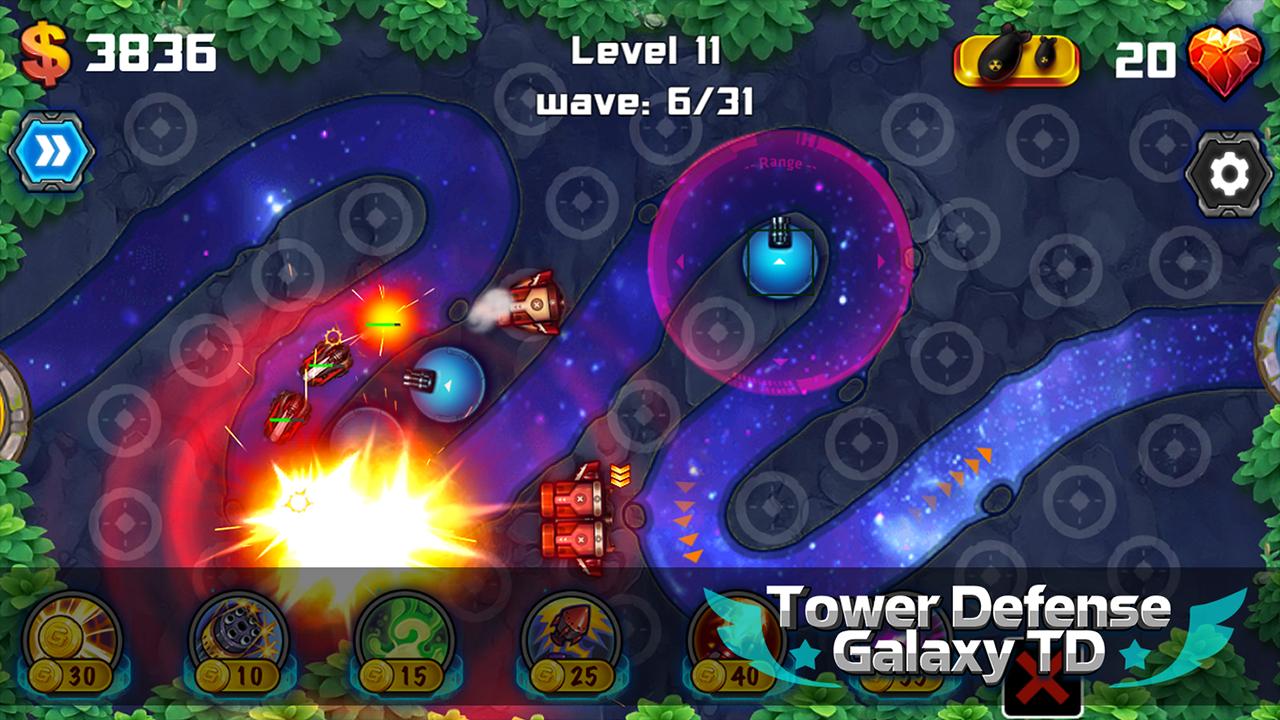 Tower Defense Galaxy Td For Android Apk Download - tower battles model i made like it roblox