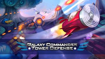 Galaxy Commander Tower defense ポスター