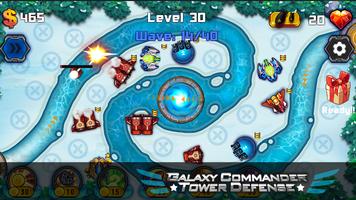 Galaxy Commander Tower defense স্ক্রিনশট 2