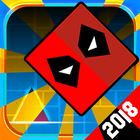Geometry Deadpool Dash Run - Tap Tap Dash 2018 icône