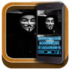 Anonymous Vendetta Emoji Keyboard icône