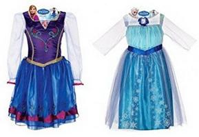 Anna And Elsa Dresses poster