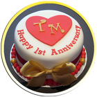 Anniversary Cake Ideas simgesi