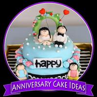 Anniversary Cake Ideas Affiche