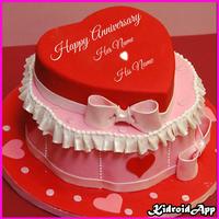 Anniversary Cake Ideas Affiche